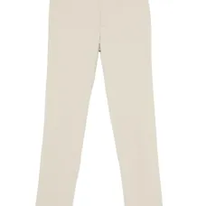 Брюки прямого кроя из хлопкового микса