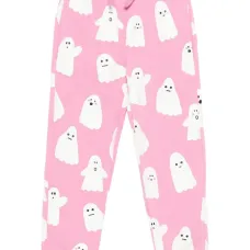 Брюки на завязках с эффектом "призрачного" принта Брюки на завязках с эффектом "призрачного" принта