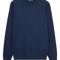 Свитер с круглым вырезом