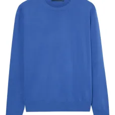 Кашемировый свитер с круглым вырезом