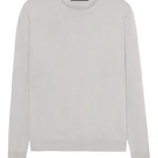 Свитер с круглым вырезом