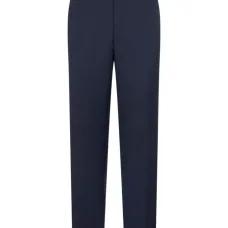 Брюки прямого кроя из вирджинской шерсти