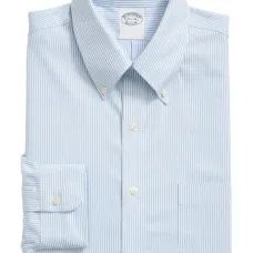 Оксфордская рубашка в полоску