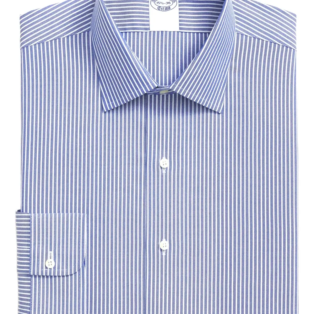 Твиловая рубашка в полоску