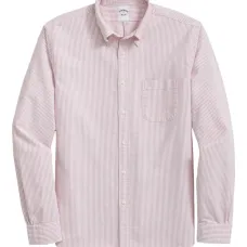 Полосатая рубашка на пуговицах