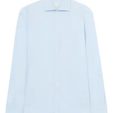 Рубашка из хлопка приталенного кроя Рубашка из хлопка приталенного кроя