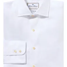 Рубашка с воротником-«акула» X Thomas Mason