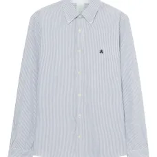 Рубашка в полоску на пуговицах