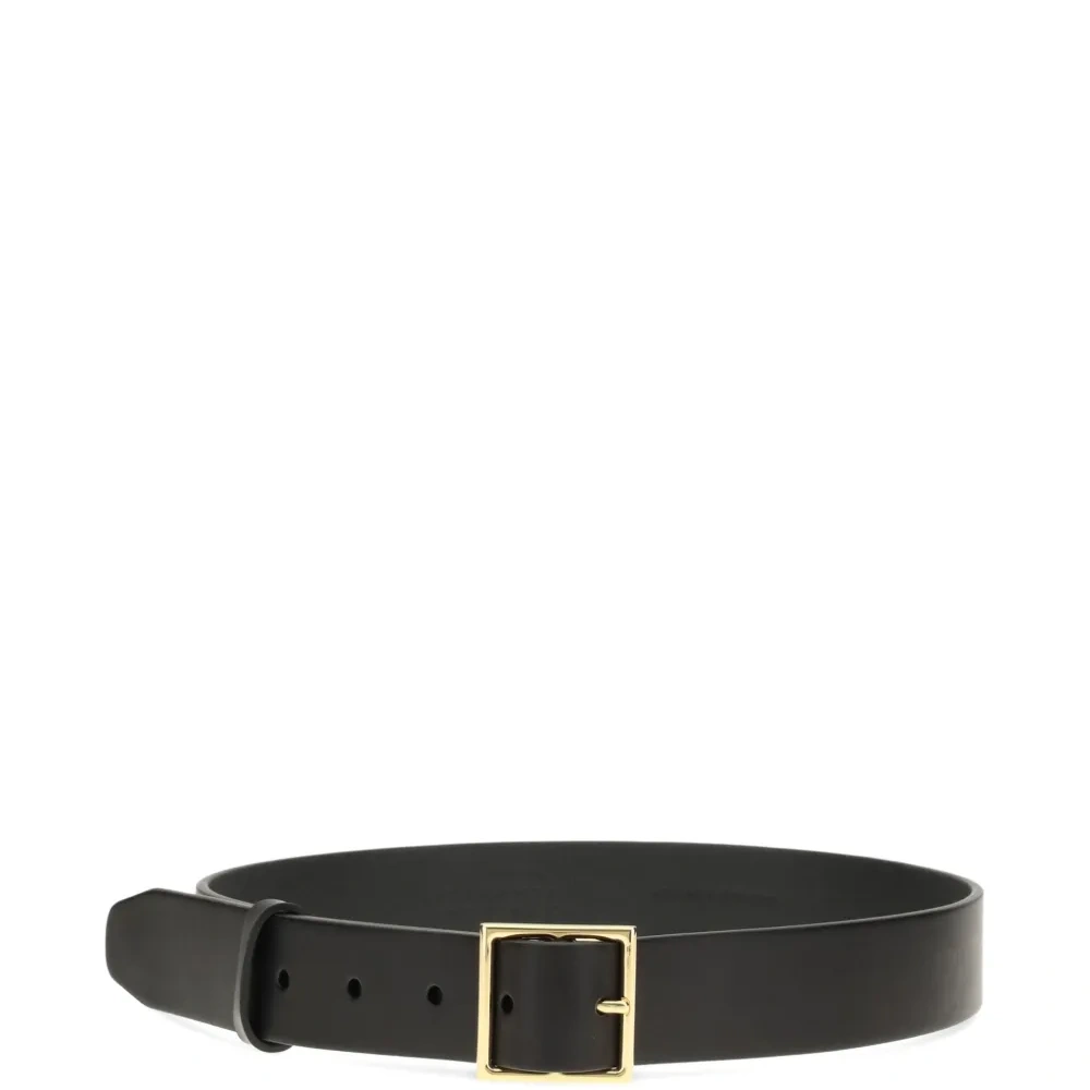 Кожаный ремень Adler с квадратной пряжкой