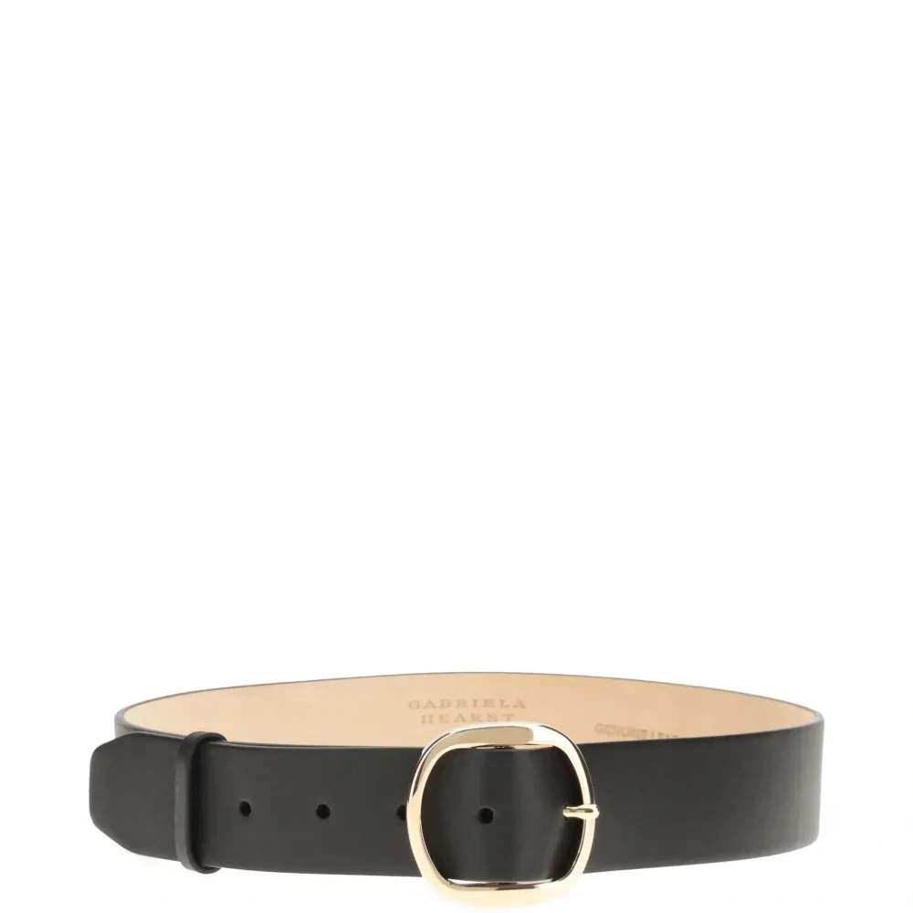 Кожаный ремень Elster с овальной пряжкой