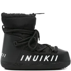 Дутые ботинки на шнуровке