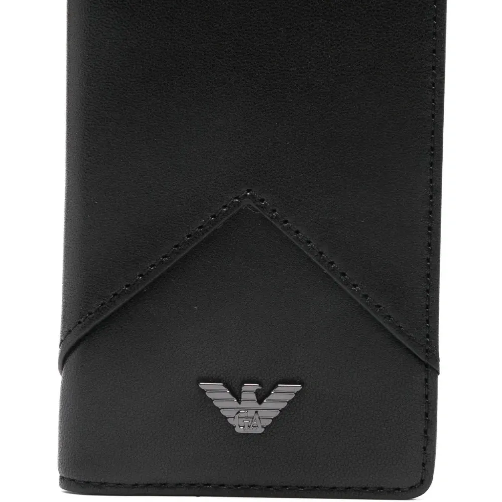 Кожаный кошелек с логотипом