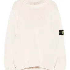 Свитер с воротником-гольф и накладными карманами Свитер с воротником-гольф и накладными карманами