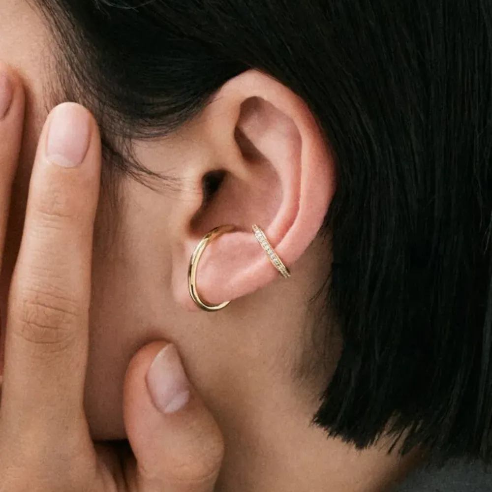 Серьга-кафф Sonder из желтого золота Серьга-кафф Sonder из желтого золота