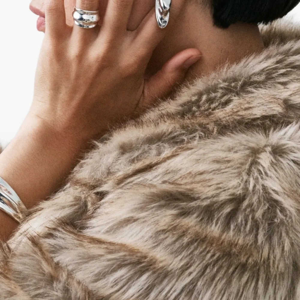 Серебряное кольцо Wave