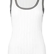 Майка с вырезом-лодочкой