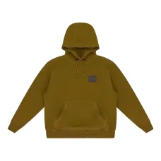 Коричневое худи Stadium с вертикальным логотипом