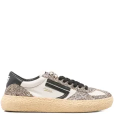 Кроссовки с блестящими вставками