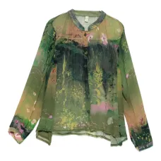 Блузка с принтом