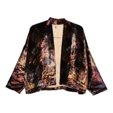 Куртка с цветочным принтом