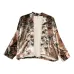 Куртка с цветочным принтом