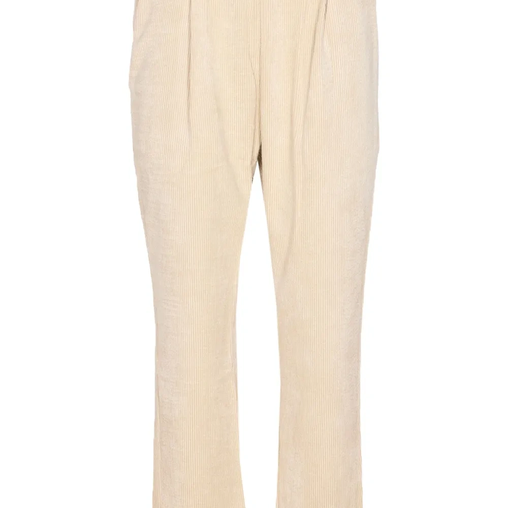 Вельветовые брюки на резинке