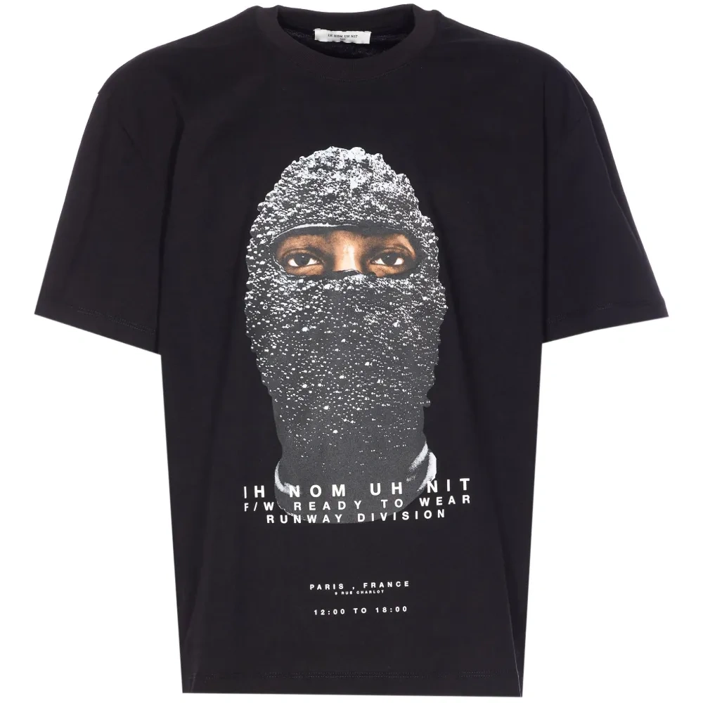 Футболка с принтом маски