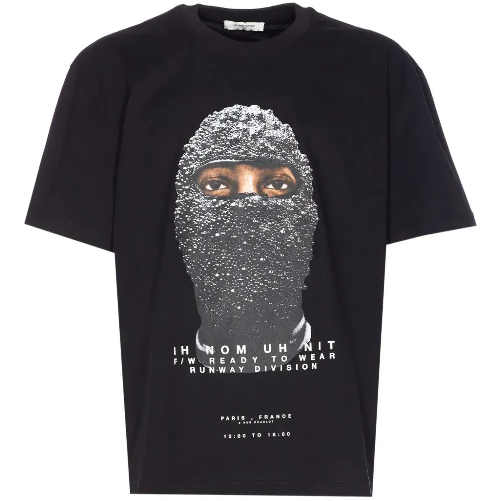 Футболка с принтом маски