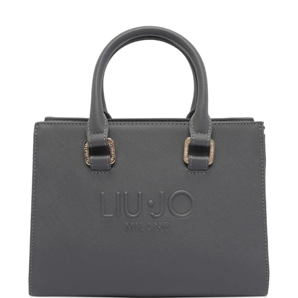 Сумка-тоут с тиснением логотипа