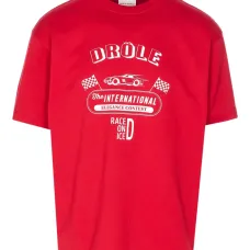 Хлопковая футболка с графическим принтом