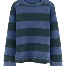 Свитшот в полоску с круглым вырезом Свитшот в полоску с круглым вырезом