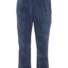 Вельветовые брюки на резинке