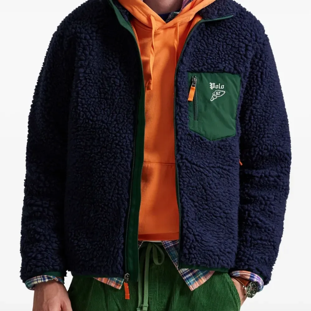 Флисовая куртка на молнии