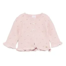 Кардиган с оборками и вышивкой англез Кардиган с оборками и вышивкой англез