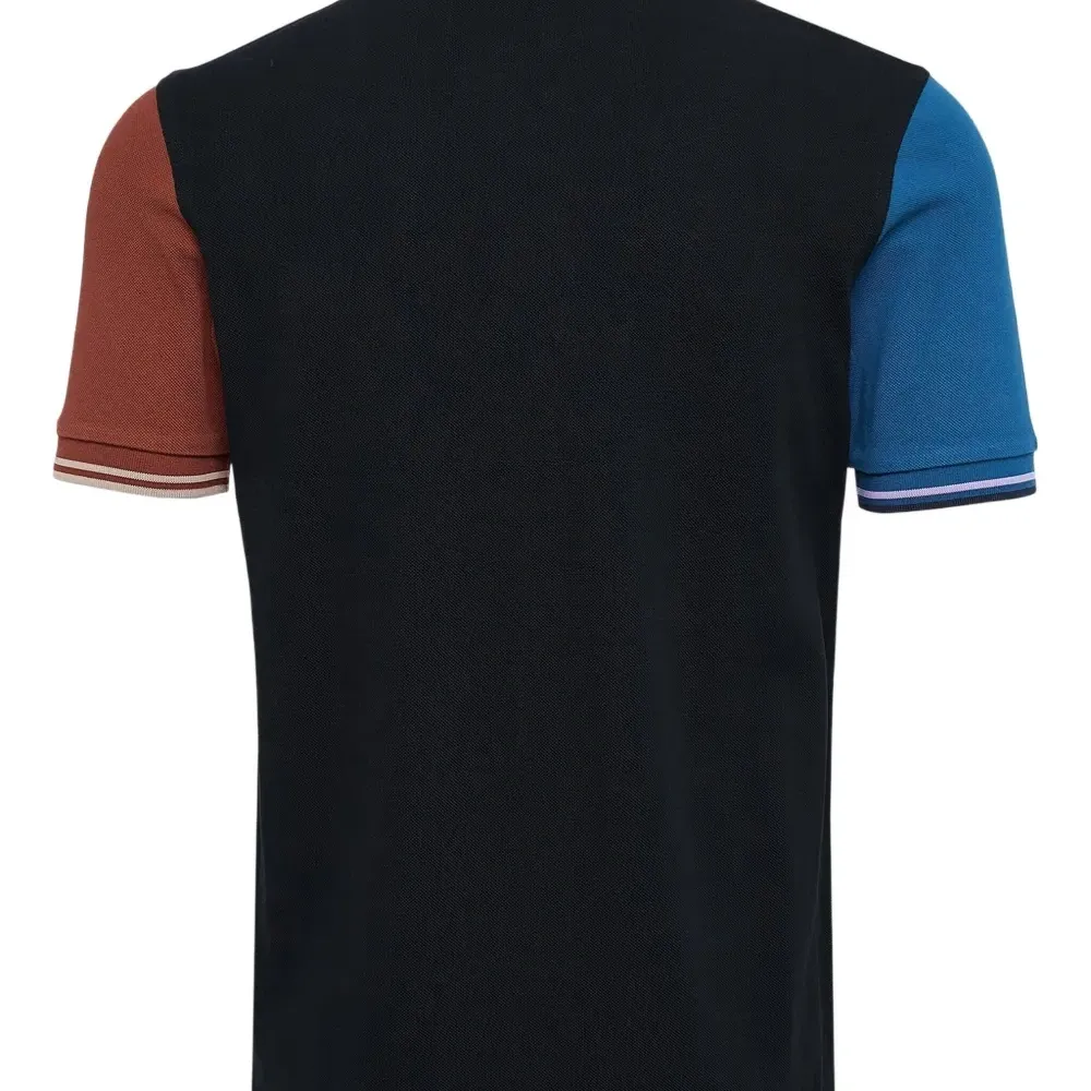 Поло в стиле колорблок X Fred Perry