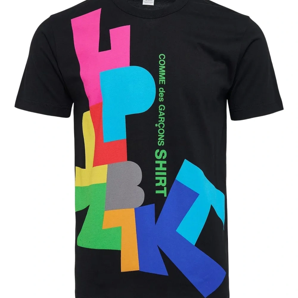 Футболка с круглым вырезом и графическим принтом