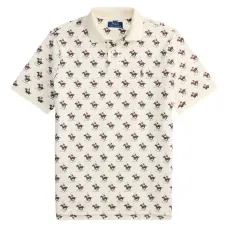 Поло с принтом игрока в поло