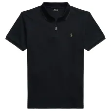 Поло с застежкой-молнией у ворота