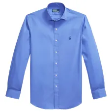 Рубашка с вышитым логотипом