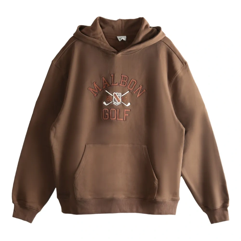 Худи с вышитым логотипом