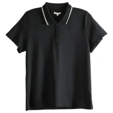 Поло с принтом логотипа Поло с принтом логотипа