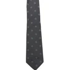 Шелковый галстук в горох