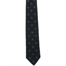 Шелковый галстук в горошек