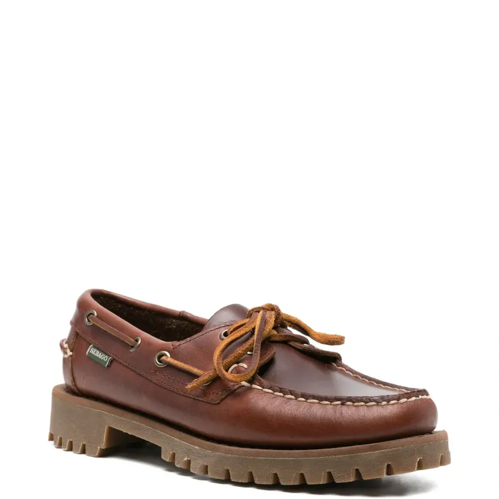 Кожаные лоферы