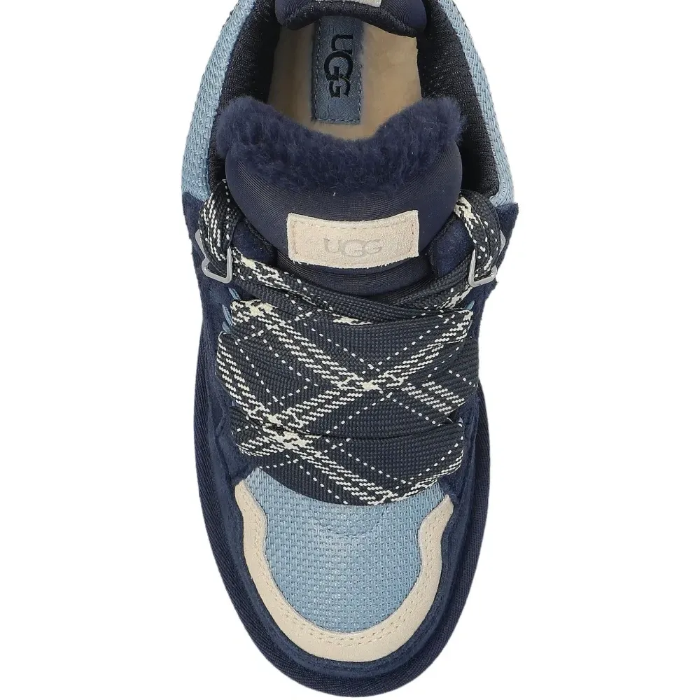 Замшевые кроссовки Lowmel на шнуровке