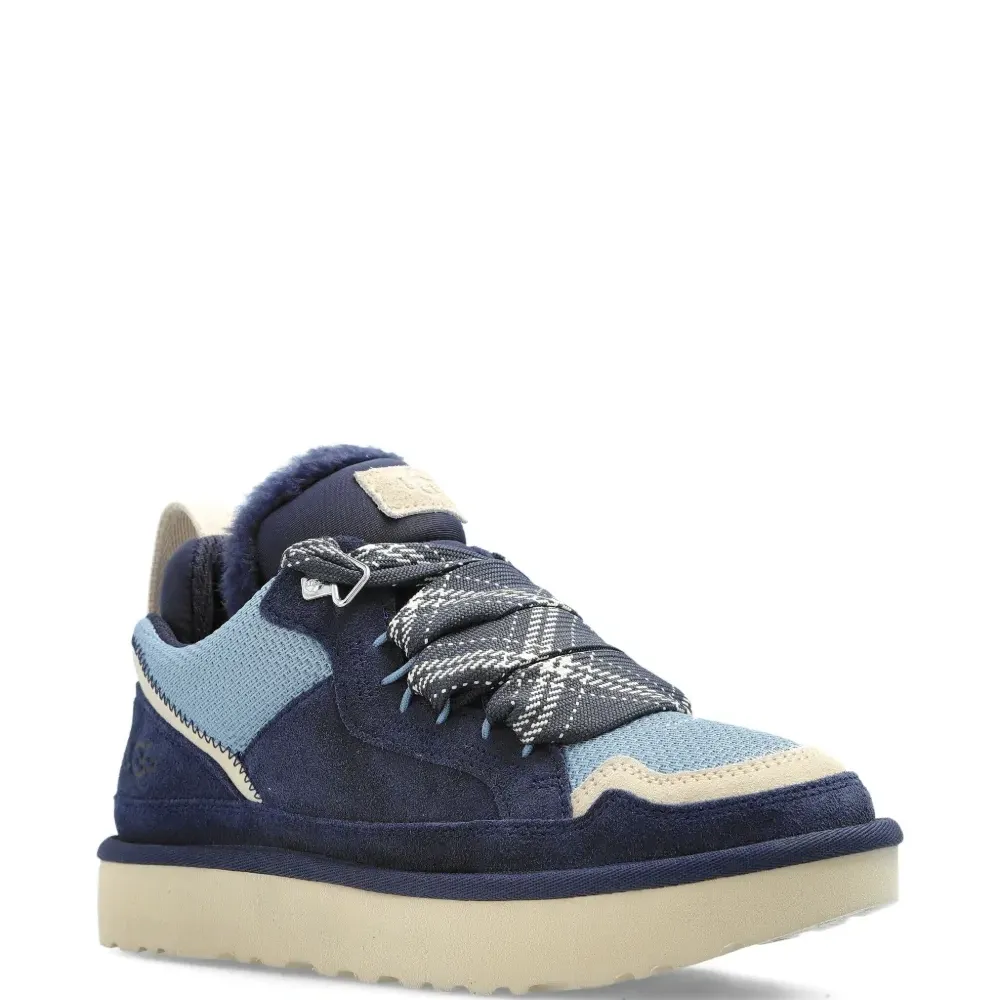 Замшевые кроссовки Lowmel на шнуровке