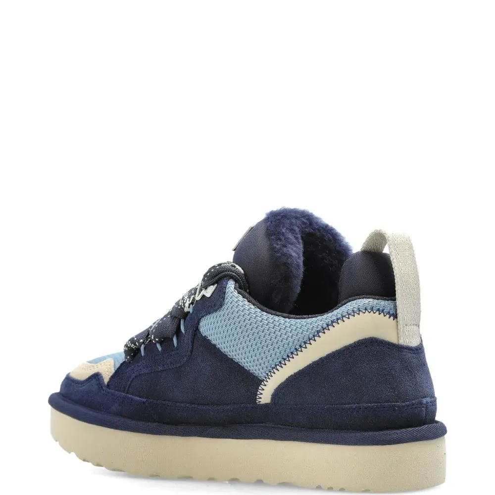 Замшевые кроссовки Lowmel на шнуровке