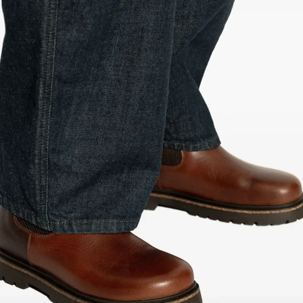 Кожаные ботинки челси