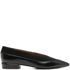 Туфли-лодочки из замши с заострённым носком