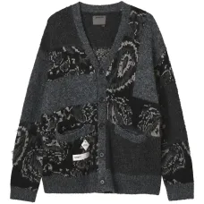 Кардиган с V-образным вырезом